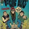 Vintage comic book style Beastie Boys poster featuring retro 90s hip-hop artwork with authentic comic design elements