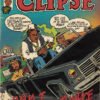 Clipse vintage comic book style poster featuring Pusha T and No Malice in retro comic art design with classic car scene and authentic comic book elements.