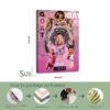 Messi GOAT canvas print 16x24 inch size demonstration with step-by-step unframed packaging and shipping process guide