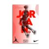 michael-jordan-modern-typography-poster-art.jpg Michael Jordan modern poster art featuring bold red JORDAN typography with jumpman logo and number 23 in contemporary graphic design style