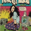 Princess Nokia vintage comic book style poster featuring retro pop culture elements and 90s nostalgia aesthetic